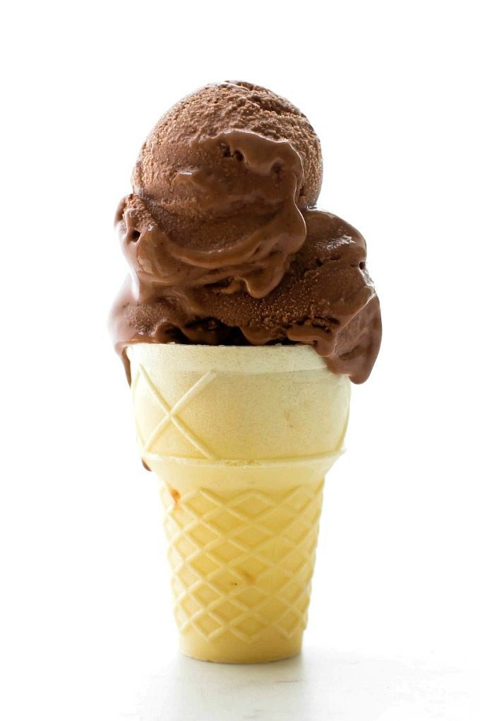 chocolate frozen yoghurt