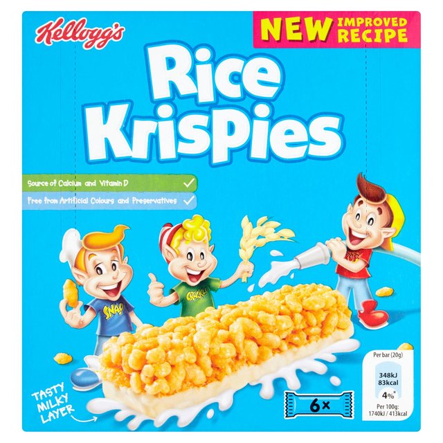 Kellogg's Rice Krispies Cereal Milk Bars