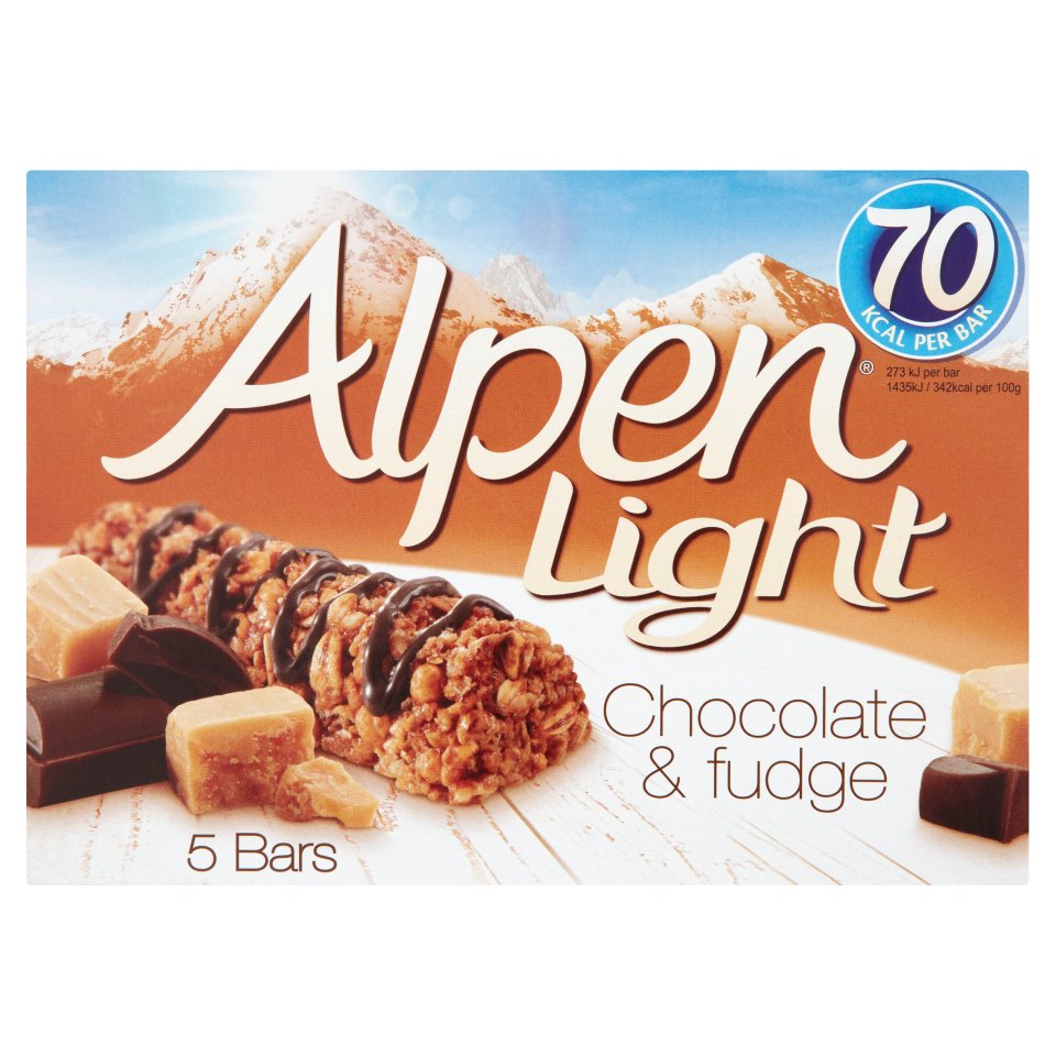 Alpen Light Chocolate and Fudge bar