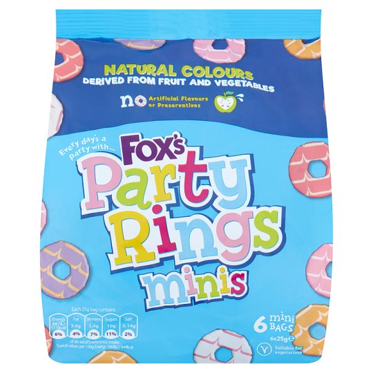 Fox's Mini Party Rings Bag 