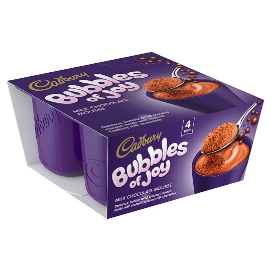 Cadbury Dairy Milk Bubbles Of Joy Chocolate Mousse 