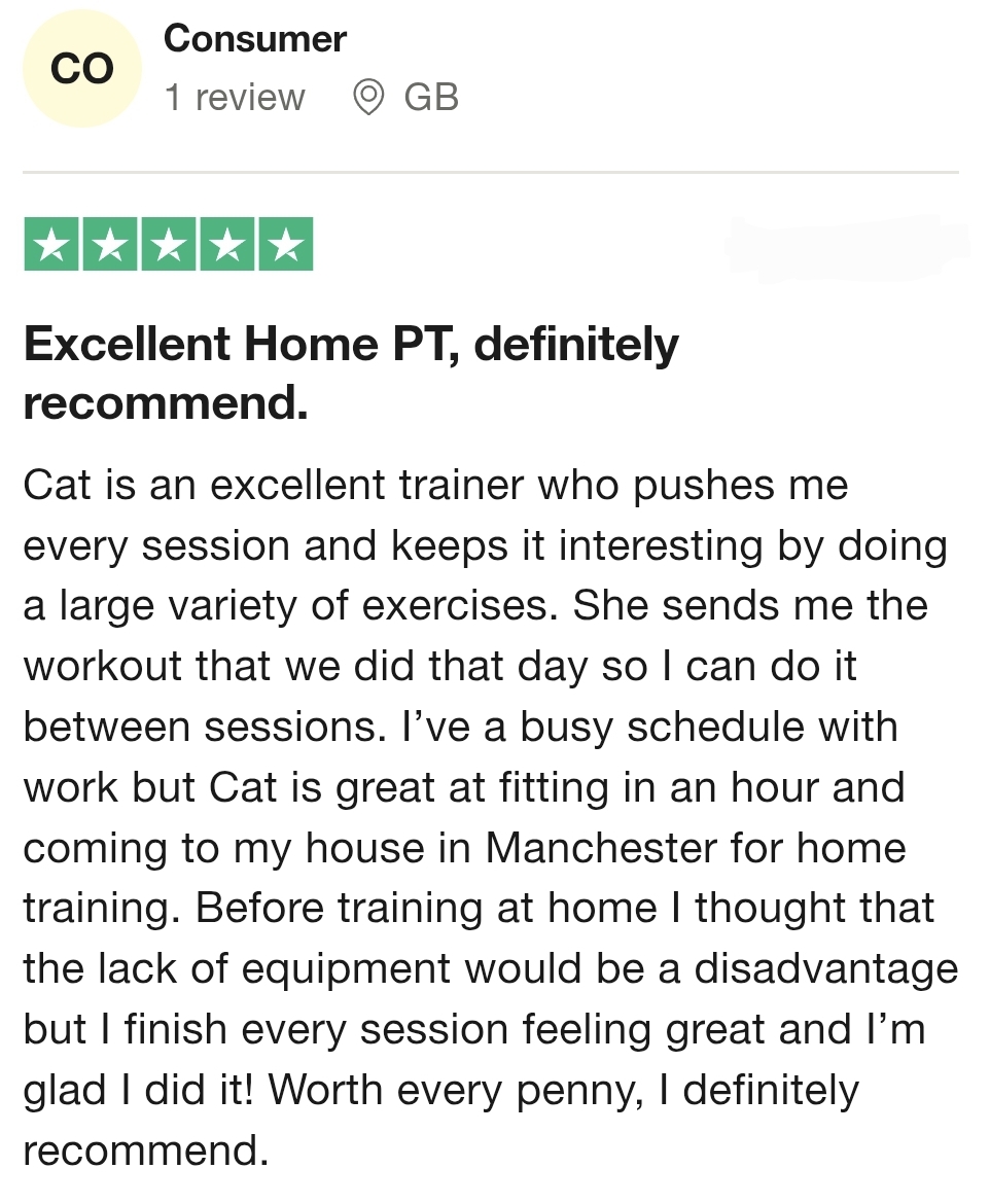 Personal Training Review